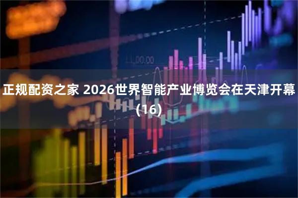 正规配资之家 2026世界智能产业博览会在天津开幕(16)